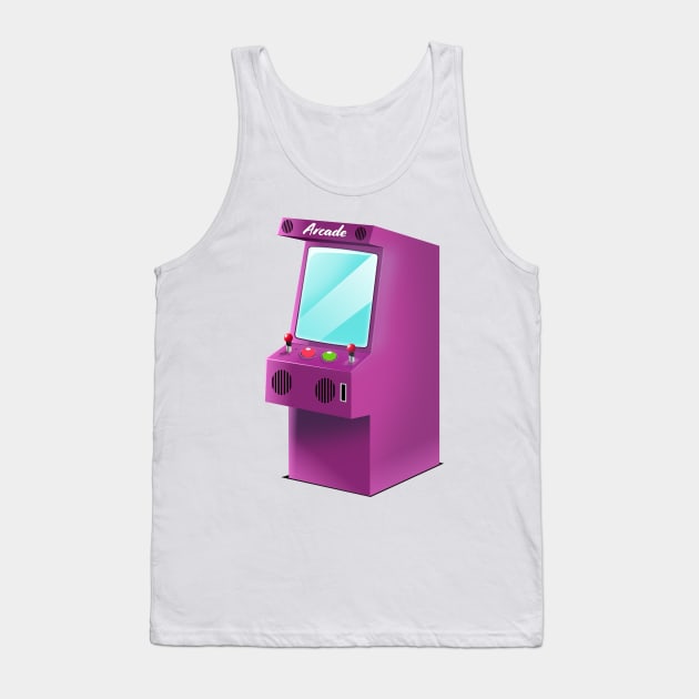 Arcade machine Tank Top by nickemporium1